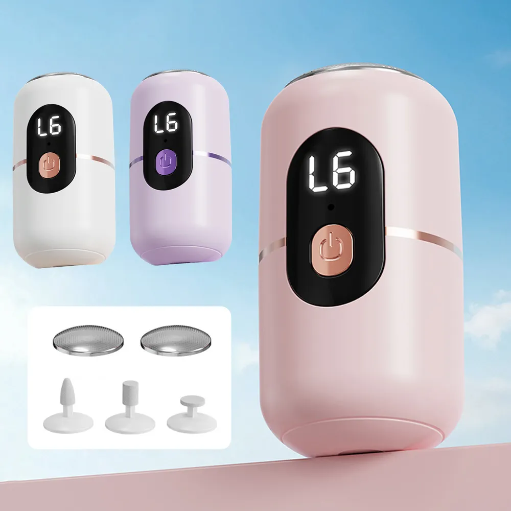 【Nil】二合一電動修腳美甲器 家用去死皮老繭修甲器 搓腳皮腳後跟磨腳器 無線便攜修腳器 美甲機 附5個磨頭