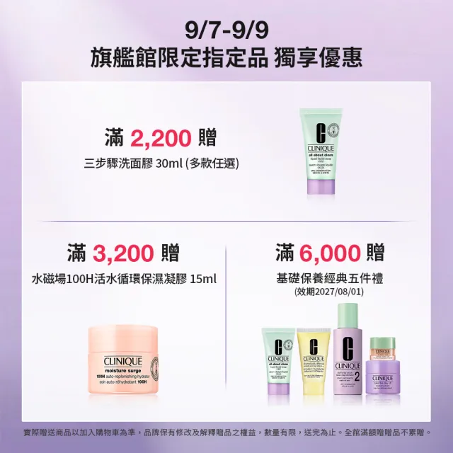 【CLINIQUE 倩碧】平衡修護奇蹟乳125ml(小黃油/醫美後適用/99特談/週年慶預購)