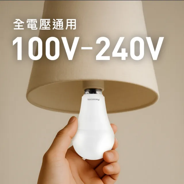 【Panasonic 國際牌】(贈品組)7W- 10入組