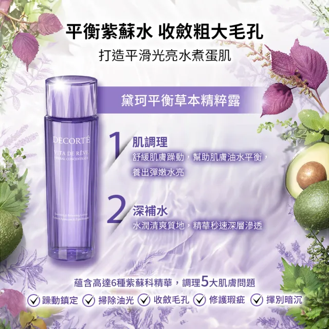 【COSME DECORTE 黛珂】平衡草本 精粹露150mL