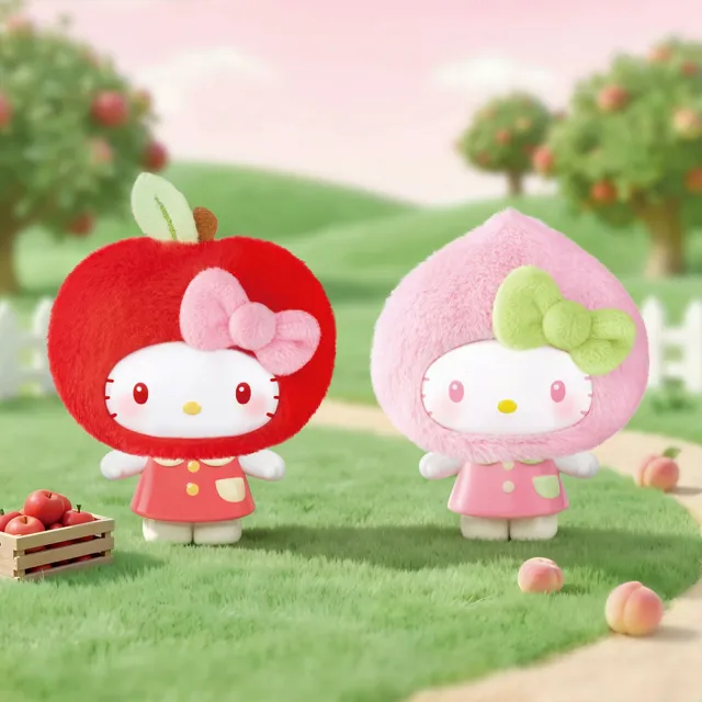 【YENDAR 研達】三麗鷗HELLO KITTY 水果屋系列盲盒[單盒](夢幻場景)