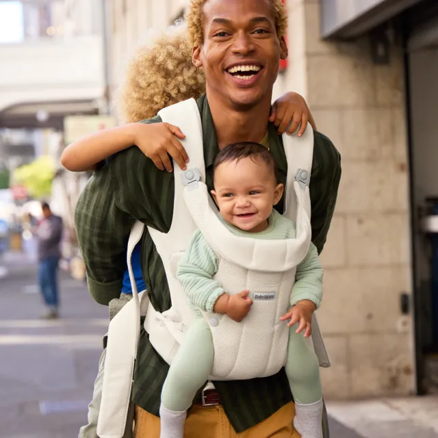 【BABYBJORN 奇哥】Carrier Hold初生嬰兒揹帶/多功能揹帶/抱嬰袋/揹巾-親膚柔軟(2色選擇)