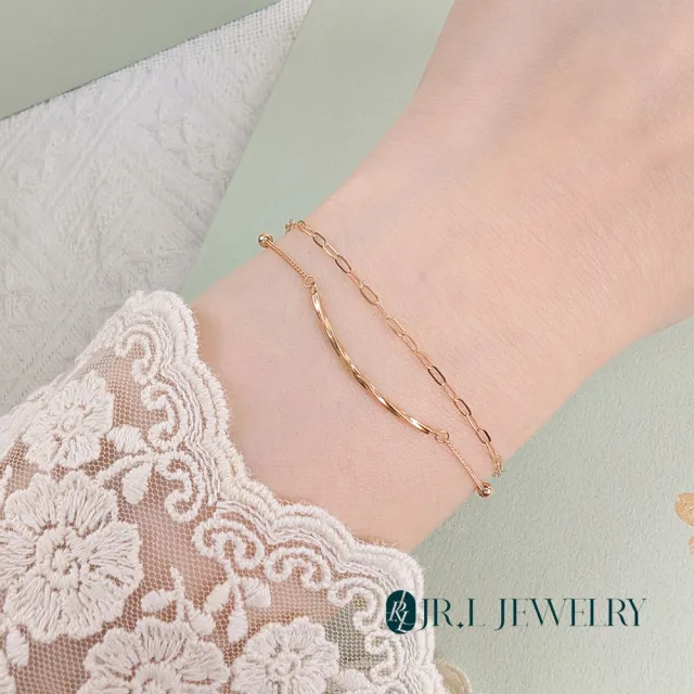 【JR.L JEWELRY】18K金 美好時光 K金手鍊綜合賣場