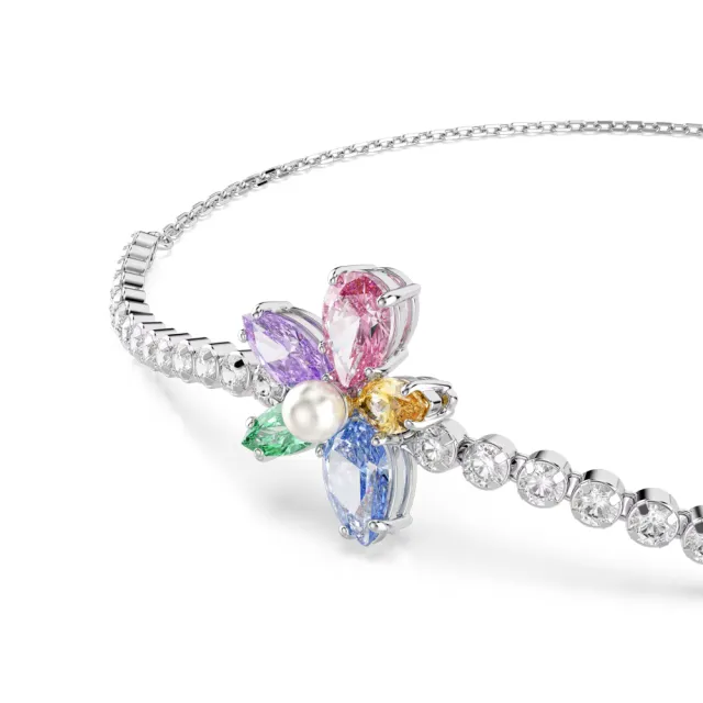 【SWAROVSKI 施華洛世奇】官方直營 Ariana Grande x Swarovski 花朵手鏈 漸層色 | 5749187 新品