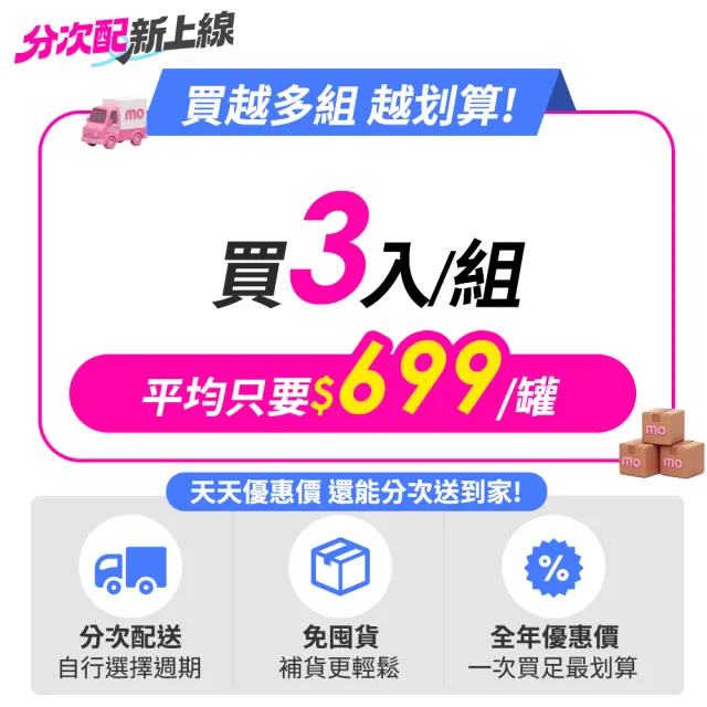 【豐力富】(分次配)高優質純生乳奶粉2200g/罐
