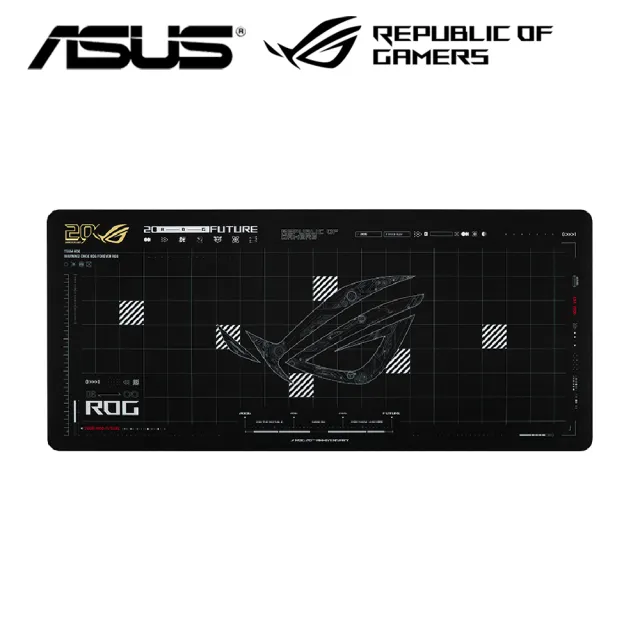 【ASUS 華碩】ROG Scabbard II XXL Edition 20 電競滑鼠墊