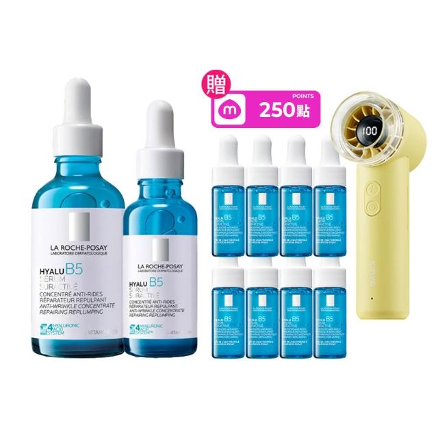 【理膚寶水】獨家限定★極效B5彈潤超修復精華重裝版 買80送80超值組_I(B5小藍瓶/淡化紋路/彈潤/抗老/修復)