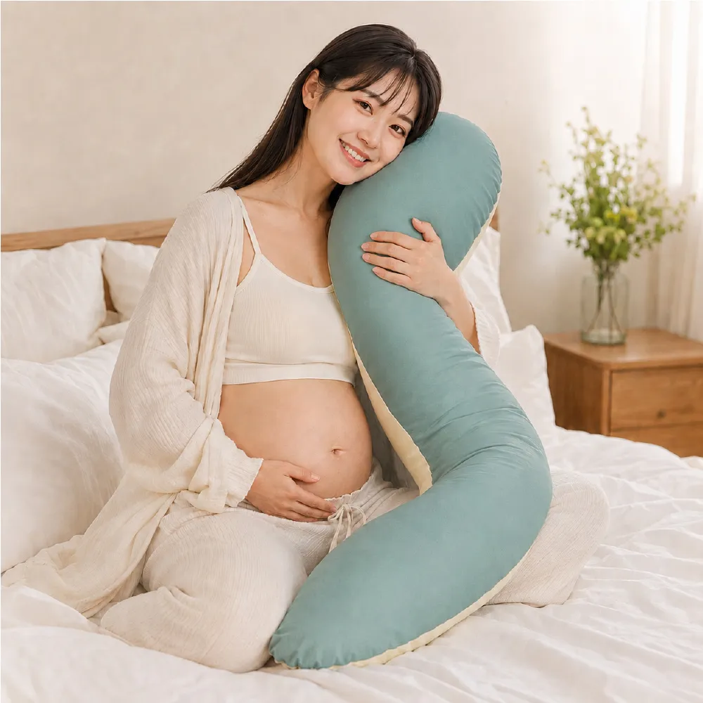 【Fuddo 福朵】孕婦側睡舒眠枕哺乳枕((第二代)全方位多點支撐/孕婦枕/媽咪枕/授乳枕)