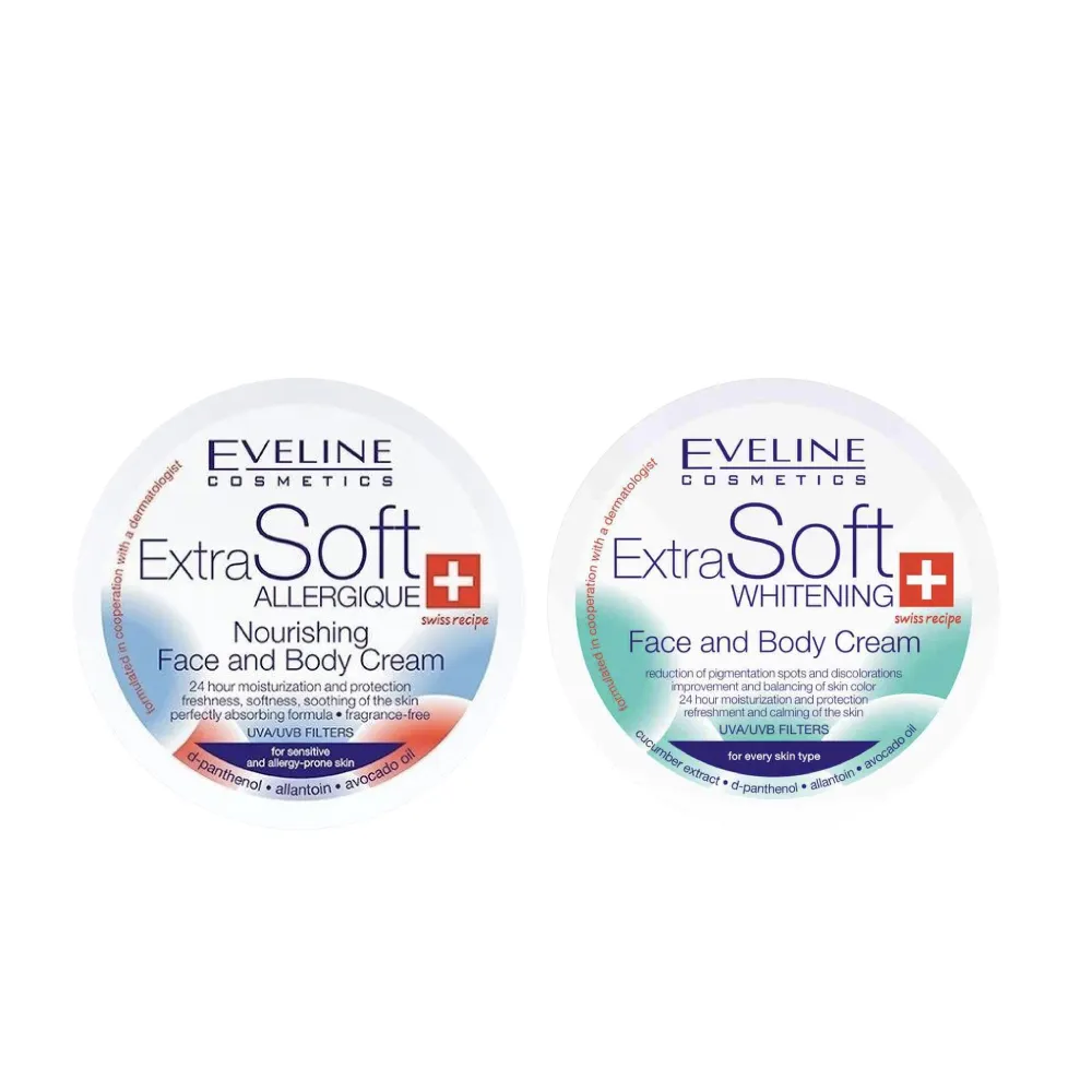 【Eveline Cosmetics】強效嫩白｜敏感肌 護理面霜 兩款(波蘭原裝)