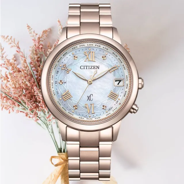 【CITIZEN 星辰】Hebe廣告款 花嫁 台灣限定 手錶 女錶 父親節 情人節 生日 送禮 推薦 禮物 CB1135-52D