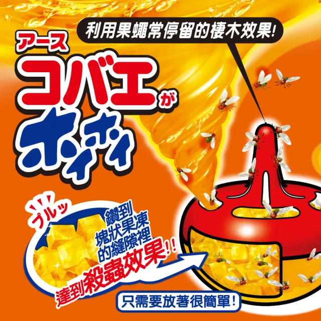 【興家安速】果蠅餌劑38g(3入量販包)