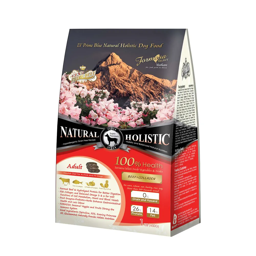 【藍帶】無穀濃縮 2包超值組 成犬 450g 牛肉+膠原蔬果(成犬 狗飼料 無穀飼料 寵物飼料)