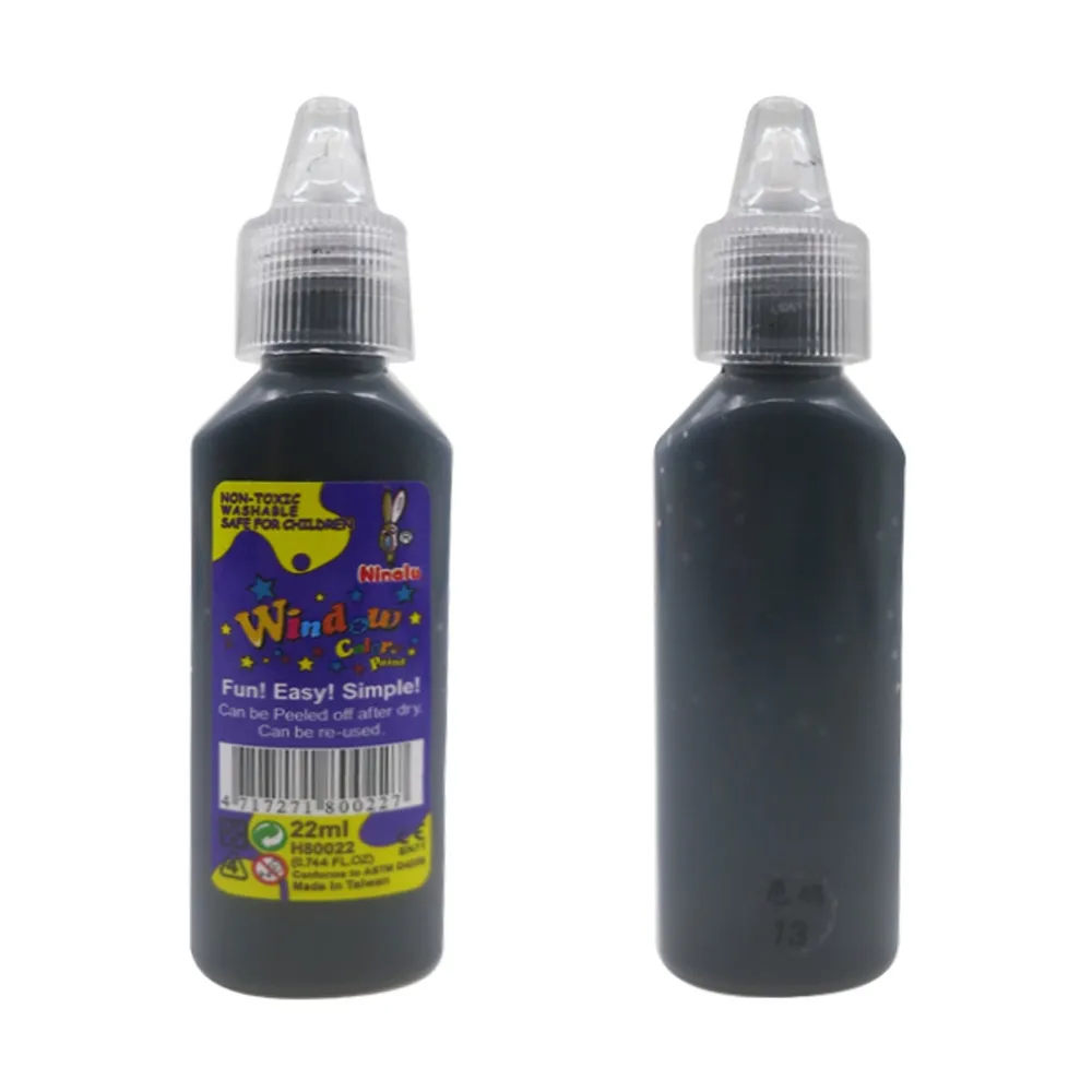 【愛玩色創意館】愛玩色 兒童無毒彩繪玻璃貼- 彩膠筆 22 ML - 色號 06 單支(台灣製)