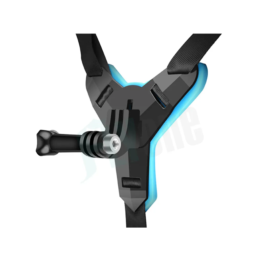 【FLYone】GOPRO SJCAM適用新款安全帽下巴綁帶支架 通用款(GP-01)