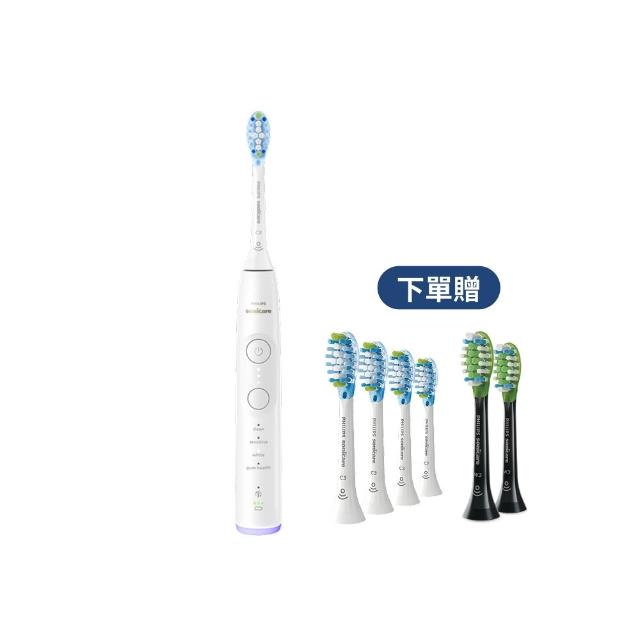 【Philips 飛利浦】HX7420/11 專業全能亮白刷-純淨白 (雙核馬達/10倍潔淨/360°護齦/1天亮白/官方直營)