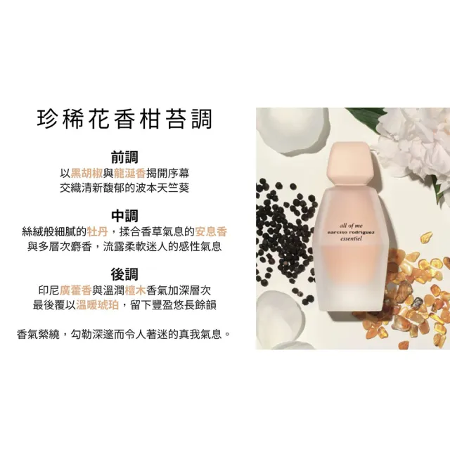 【NARCISO RODRIGUEZ】官方直營 9月全新上市! all of me 真我淡香精 50ml