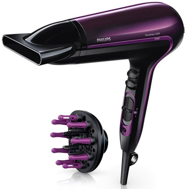 【Philips 飛利浦】SPA按摩負離子髮吹風機 HP8233