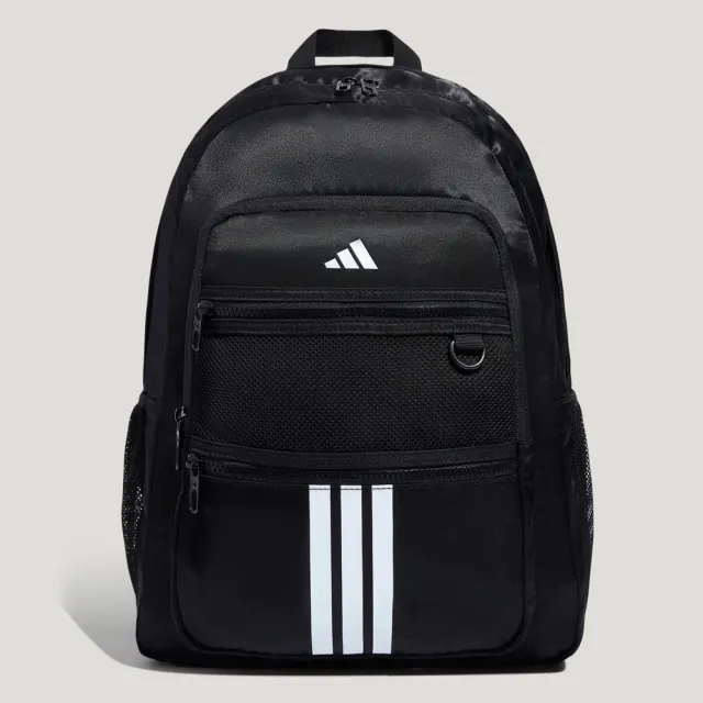 【adidas 愛迪達】Std Pkt Bp 後背包 運動包 休閒包 學生 收納 黑(KY9952)