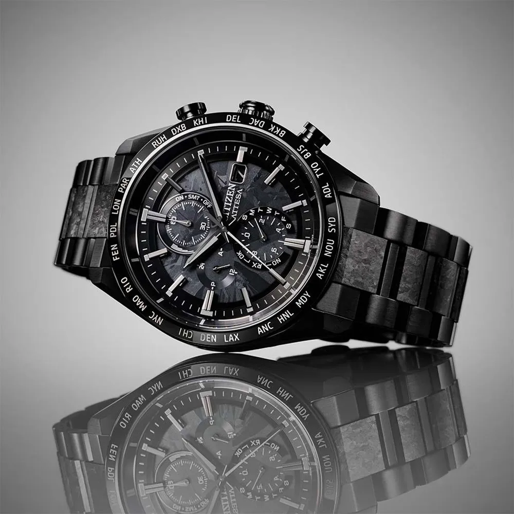 【CITIZEN 星辰】GENTS 限量HAKUTO-R 鈦金屬電波錶/42mm(AT8287-62E)