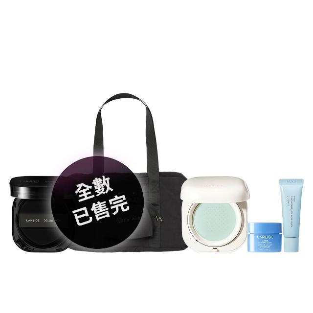 【LANEIGE 蘭芝】官方直營 LANEIGE x Matin Kim 限定版 NEO雙效持妝輕霧光氣墊+NEO型塑三效氣墊蜜粉