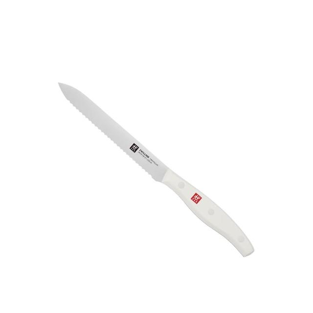【ZWILLING 德國雙人】TWIN POLLUX WHITE小巧多用刀13cm(德國雙人牌集團官方直營)