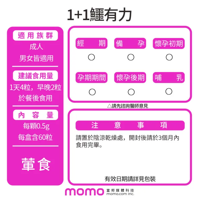 雍大生技｜1+1鱷有力｜軟骨素｜鱷魚鱘龍強效膠囊 (60粒/盒)