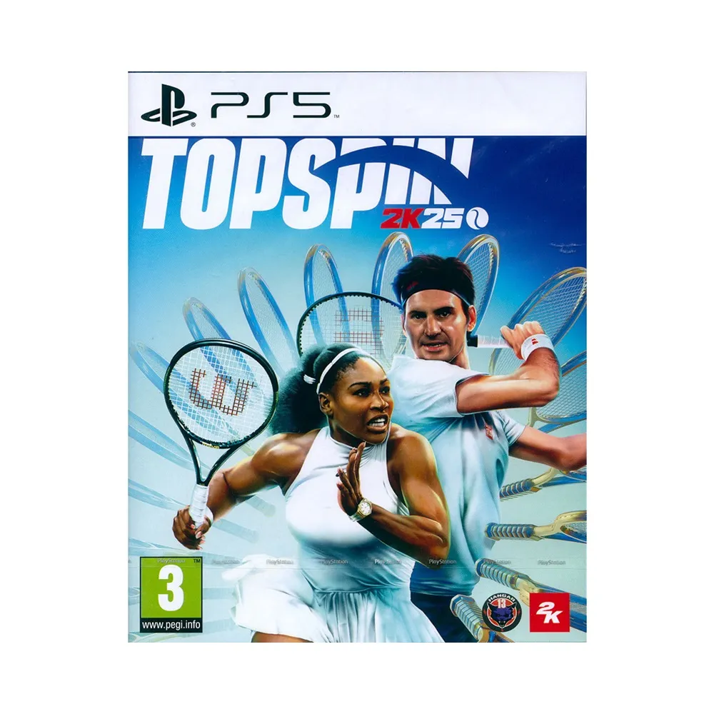 【SONY 索尼】PS5 職業網球大聯盟2K25 Top Spin 2k25(中英日文歐版)