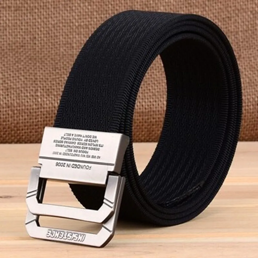 【米蘭精品】極速出貨  帆布腰帶皮帶尼龍腰帶戰術腰帶工作腰帶手工皮帶男休閒褲長褲(純色編織6色73pp277)