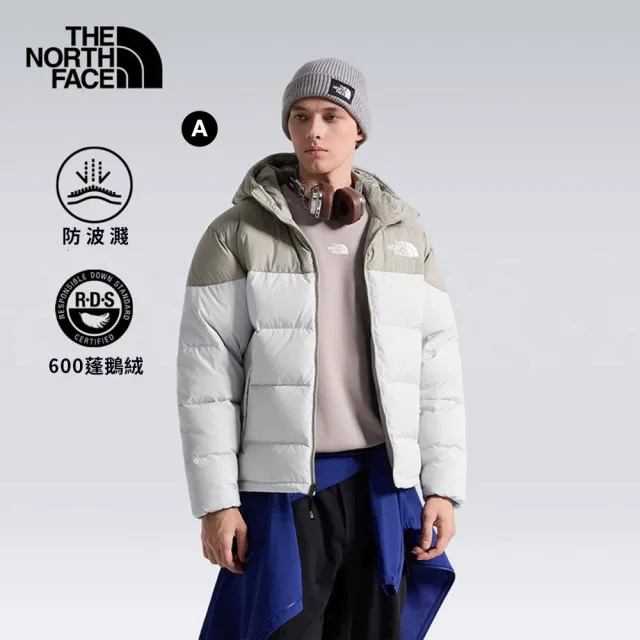 【The North Face】線上獨家款｜男款保暖連帽羽絨外套 (多款任選)