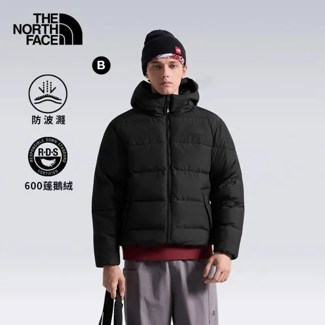 【The North Face】線上獨家款｜男款保暖連帽羽絨外套 (多款任選)