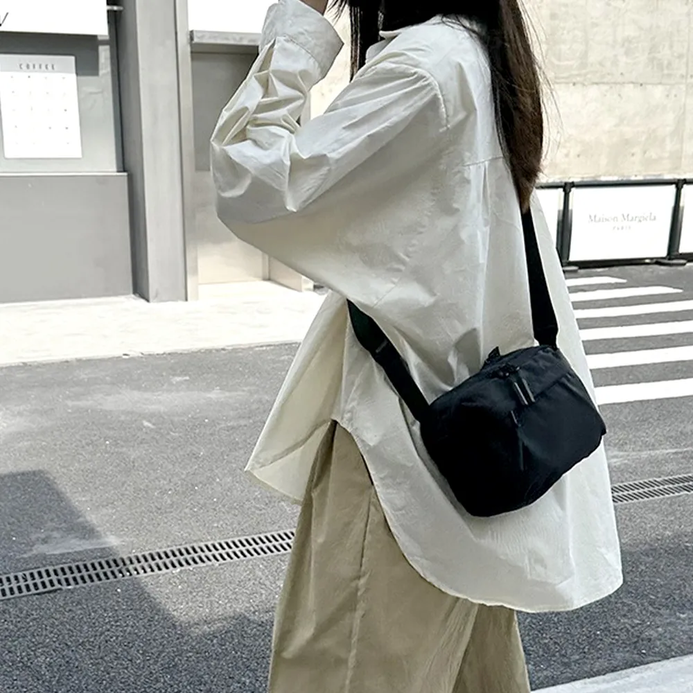 【LEESA】尼龍包\側背包\小背包\機能包\隨身包\工裝包\中性包包\韓國包\休閒單肩包\大容量