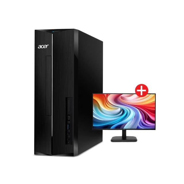 【Acer 宏碁】+24型螢幕★R3-5400U 四核文書電腦(XC-1725/8G/512G SSD/W11H)