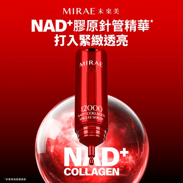 【MIRAE 未來美】限時買1送1★專業院線NAD+膠原逆齡精華x2 (精華*2+補充管*2)  抗老