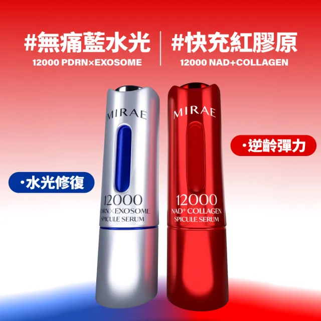 【MIRAE 未來美】限時買1送1★專業院線NAD+膠原逆齡精華x2 (精華*2+補充管*2)  抗老