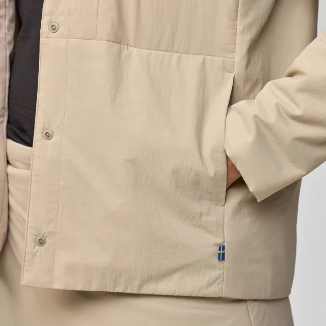 【Fjallraven】High Coast Insulated Jacket 防潑水夾克 女 FR14500179-118 化石