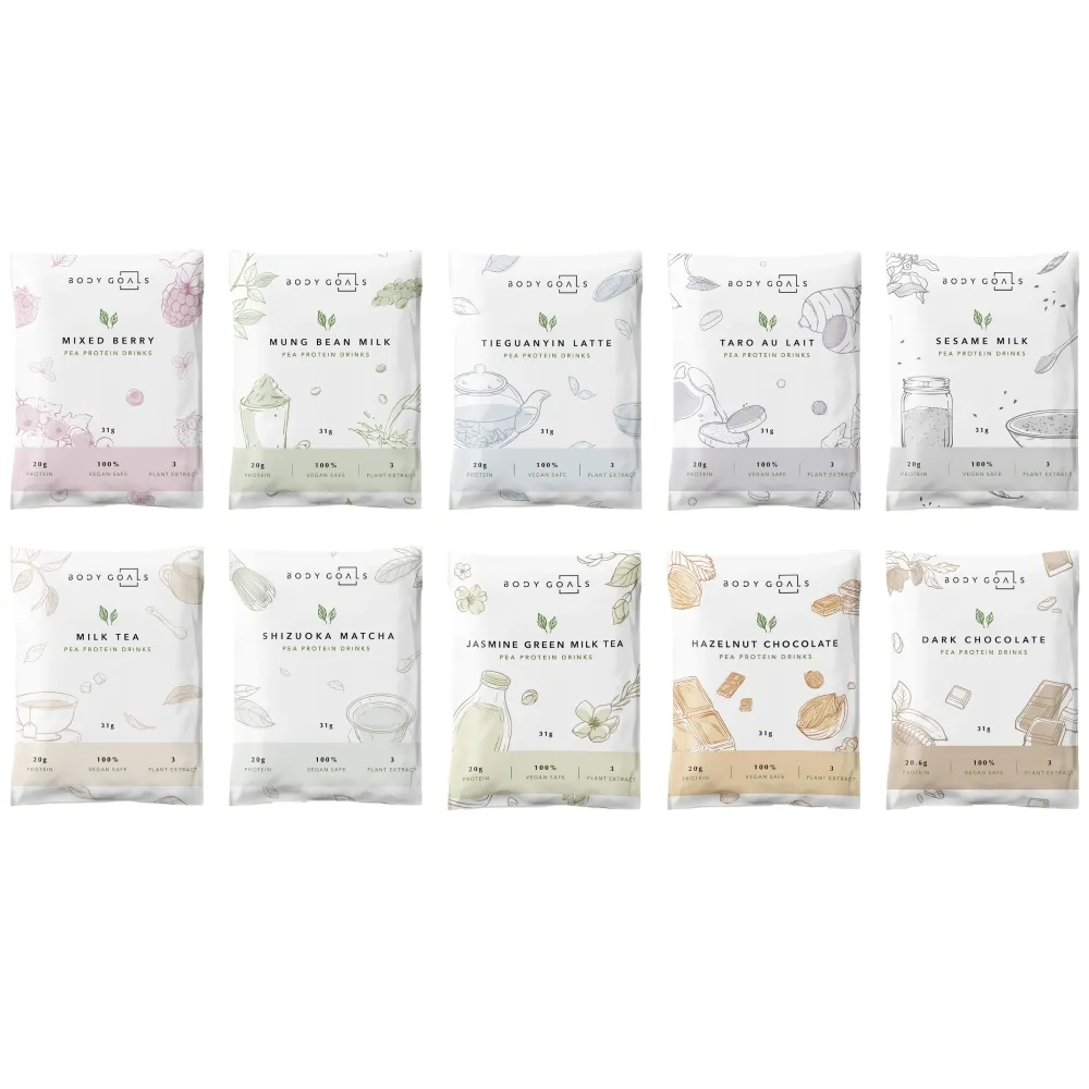 【Body Goals】BODY GOALS 乳清蛋白 豌豆蛋白飲 蛋白飲(BODY GOALS 乳清蛋白 豌豆蛋白飲 乳清 高蛋白)