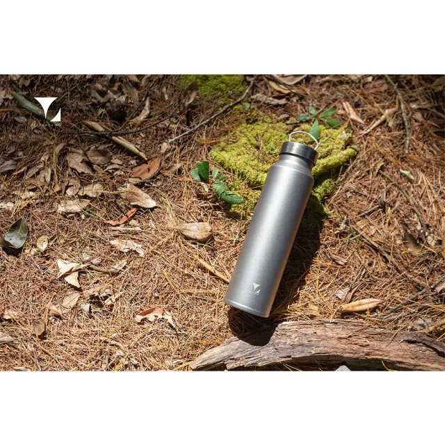 【Titanium 鈦造】鈦造510 鈦色系列-鈦色 510ml(運動水壺 鈦保溫杯 鈦保溫瓶 環保杯 鈦金屬)