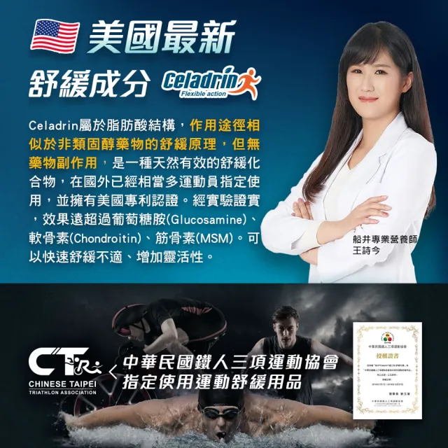 【funcare 船井生醫】celadrin適立勁關健乳霜EX50gX 2盒(舒緩乳霜x擦的葡萄糖胺_涼感)