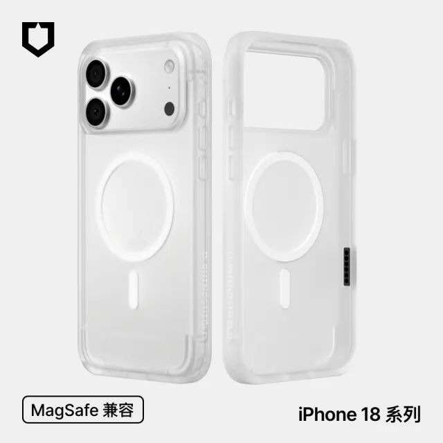 【RHINOSHIELD 犀牛盾】iPhone 18 Pro/18 Pro Max SolidX MagSafe兼容 強化吸震緩衝防摔磁吸手機殼