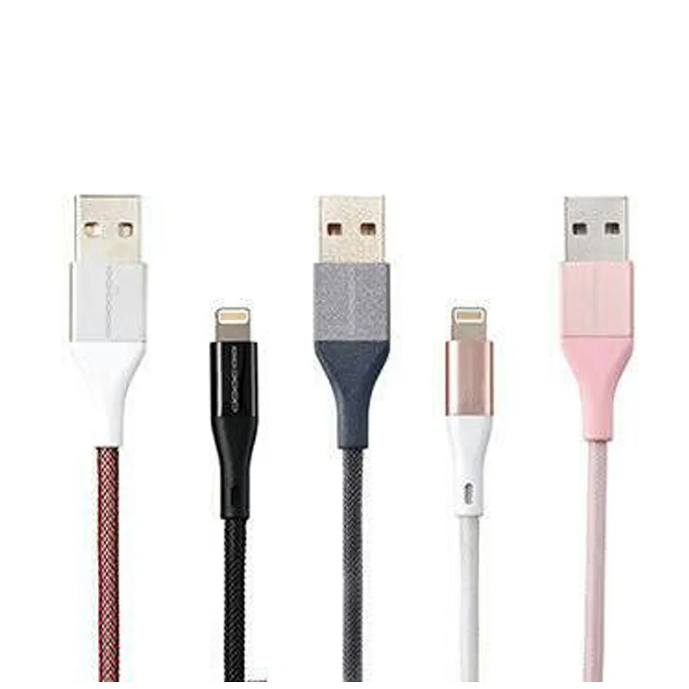 【doocoo】Apple Lightning MFi 鋁合金編織充電傳輸線(120CM)