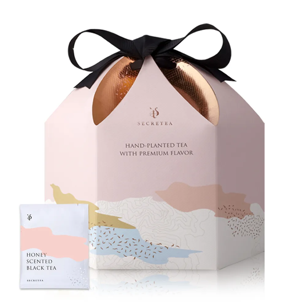 【小葉覓蜜】職人單品茶包禮盒-花蓮舞鶴蜜香紅茶 茶包禮盒(3.5gx30包 x1盒)(中秋禮盒)