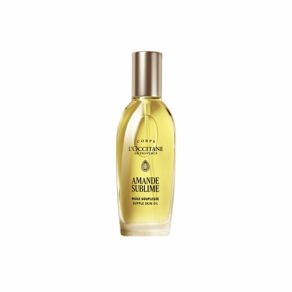 【L’Occitane 歐舒丹】官方直營 杏仁極緻美膚油100ml(身體保養/保濕)