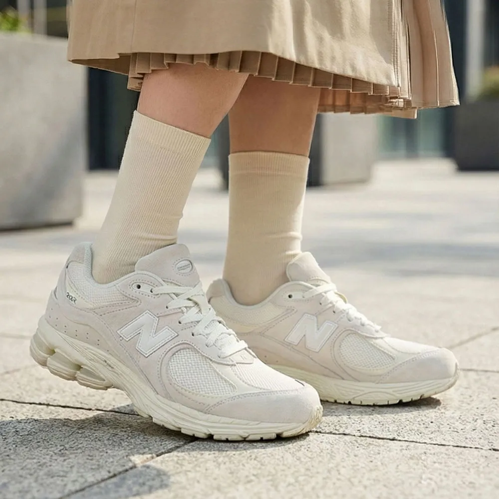 【NEW BALANCE】NB 2002R 復古鞋/運動鞋_U20025PO-D_中性_奶油白