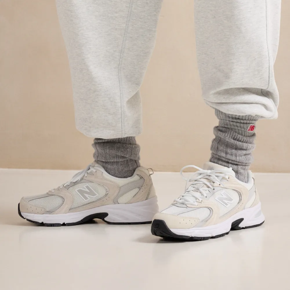 【NEW BALANCE】NB 530復古鞋/運動鞋_女鞋/男鞋_白灰色_MR530CE-D