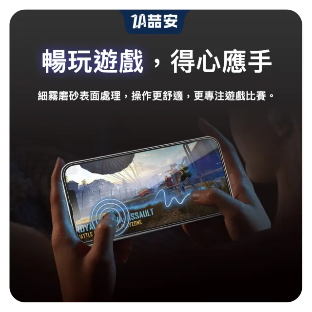 【ZA 喆安】霧面防窺鋼化玻璃螢幕手機保護貼膜i18/17/16/15/14/13/12/11 Duo/Plus/Pro/Pro Max 適用iPhone