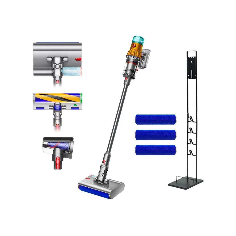 【dyson 戴森】V12s Detect Slim Submarine SV46 乾溼全能洗地吸塵器(雙主吸頭 全新升級版 洗地機)