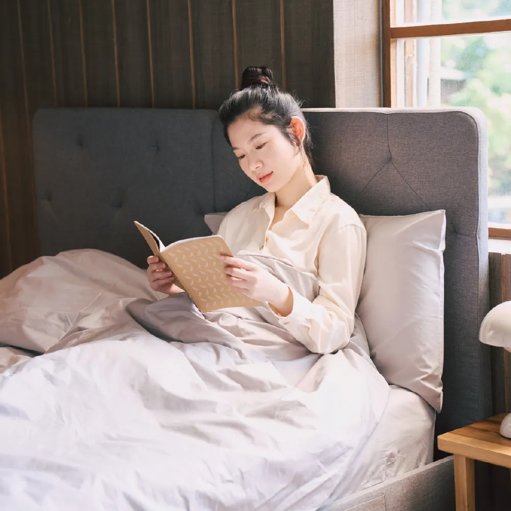 【德國Emma】北歐風床架 雙人加大183*188cm 深灰色款(德國工藝設計 免費上門安裝)
