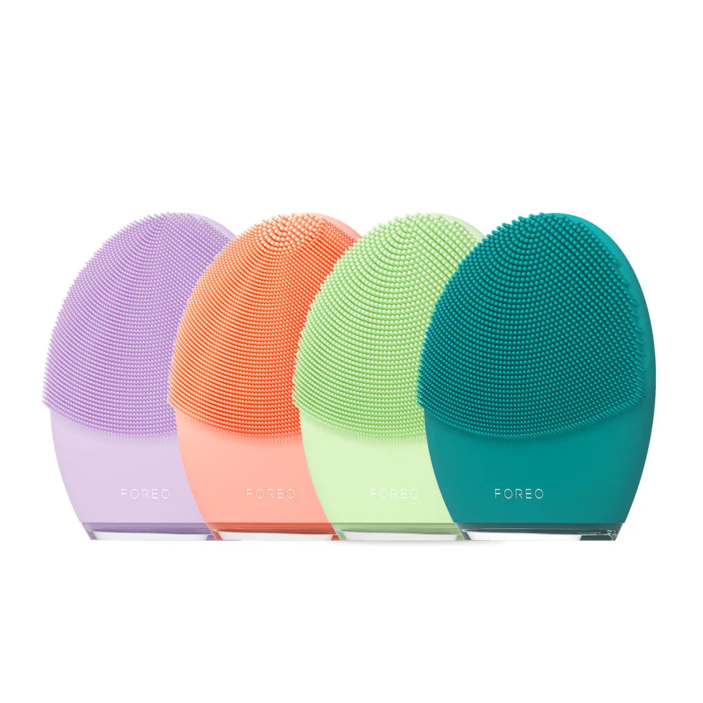 【FOREO】LUNA 4 智能淨透緊緻潔面儀 2入組 (官方直營/四色可選/洗臉機)