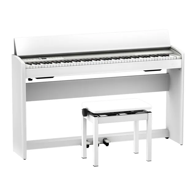 【ROLAND 樂蘭】F701 88鍵 推蓋式 電鋼琴 更細膩音色(原保2年/原廠升降椅/琴師到府安裝)
