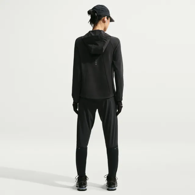 【NIKE 耐吉】外套 女 運動連帽外套 防潑水 AS W NK SWIFT RPL PKBL JKT 黑 HQ0651-010 (3S5072)